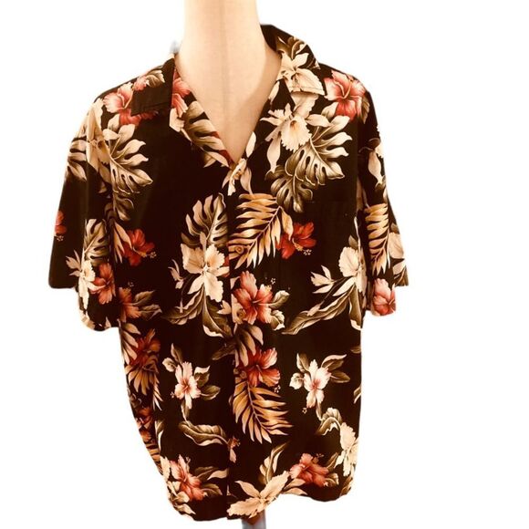Jade Fashions Floral Hawaiian Shirt - Picture 1 of 7